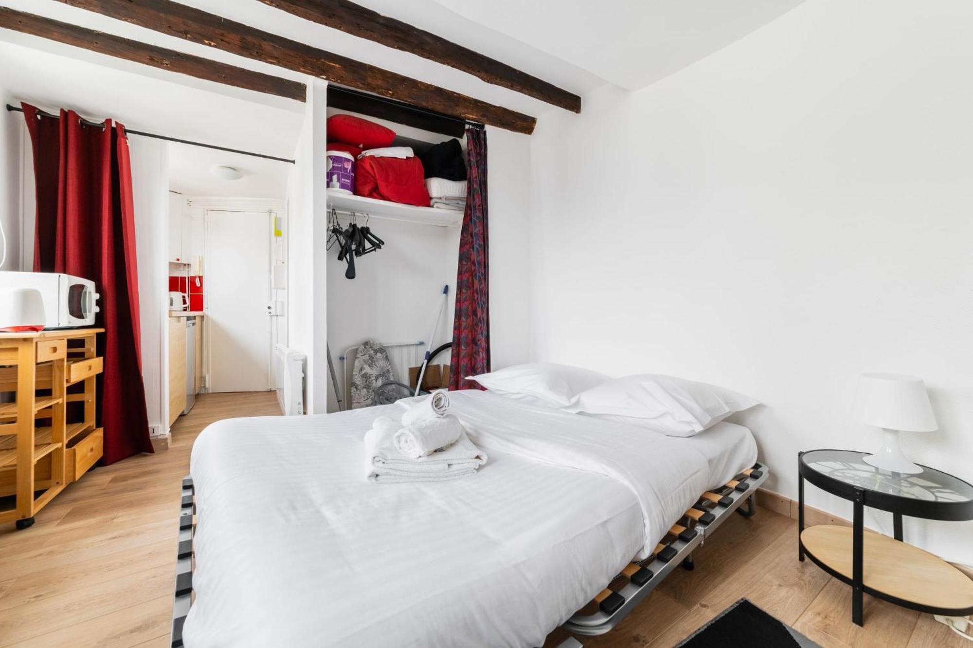 Agreable Studio Coeur De Paris - Paris 6 - 2P - Flat-Guest Exterior photo