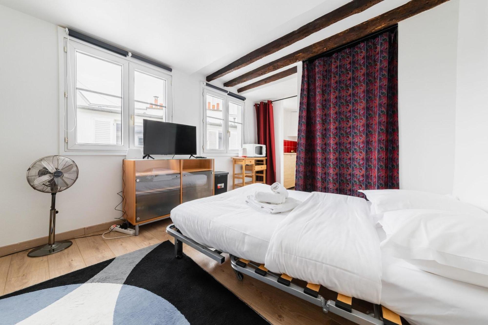 Agreable Studio Coeur De Paris - Paris 6 - 2P - Flat-Guest Exterior photo
